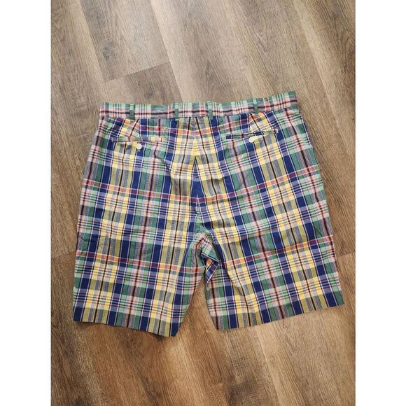 RLX Ralph Lauren PERFORMANCE Shorts Plaid Mens 40x8.5 multicolor - Picture 6 of 7